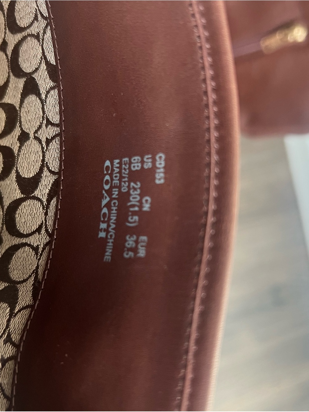 Coach Brown Leather Boots - Picture 5 of 7